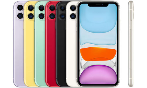 iPhone 11 farger